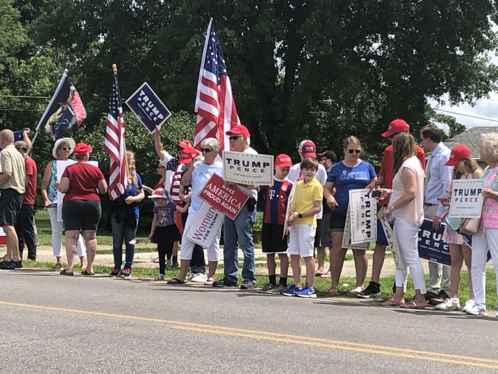 Mike Pence supporters
